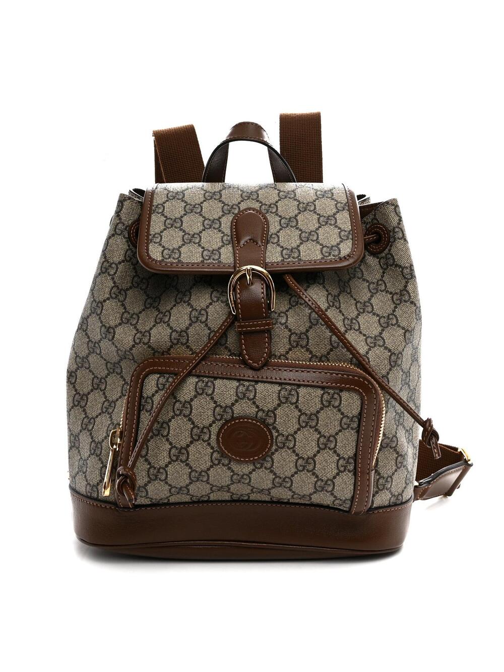 Gucci Gg Supreme Azalea Calfskin Retro #350507G12B